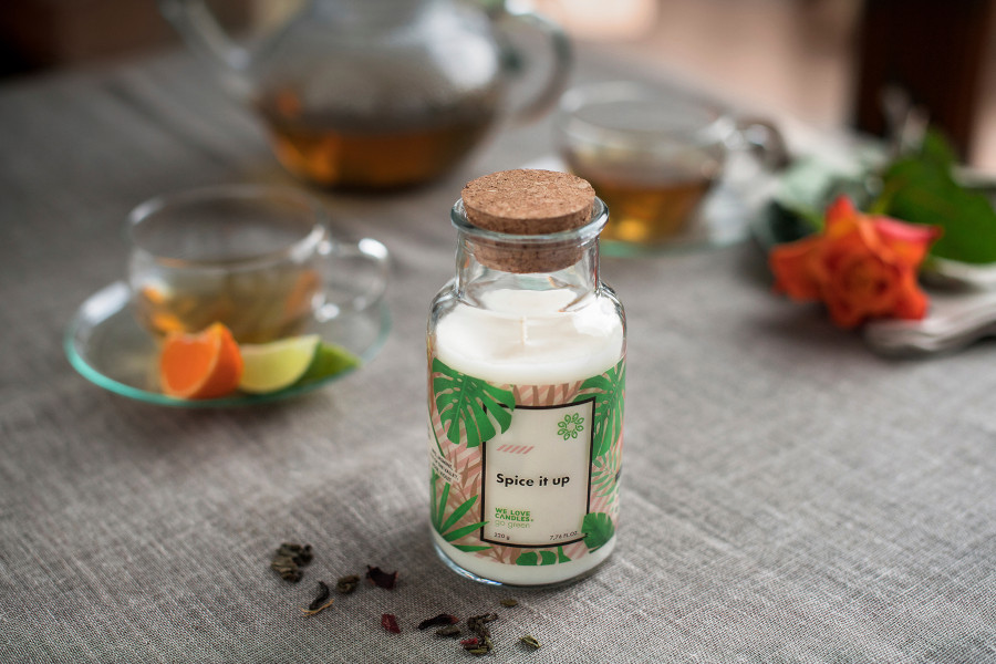 Świeca zapachowa z woskiej sojowym Spice It Up We Love Candles